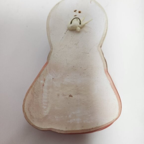 VTG Plaster Sacred Heart of Jesus & Immaculate Heart of Mary Wall Hanging - Picture 5 of 8